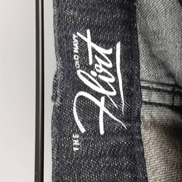 Old Navy Y2K Black Denim Flirt Mid Rise Boot Cut Jeans - Picture 4 of 10